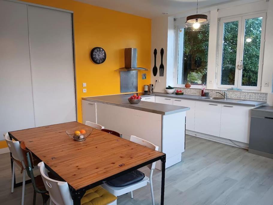 Loft Avec Jardin Au Bord De L'Eau Au Rdc D'Une Ancienne Ecole Plougastel-Daoulas Eksteriør billede